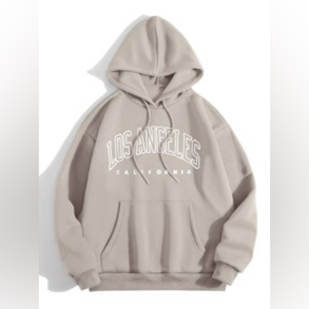 Beige Hoodie
